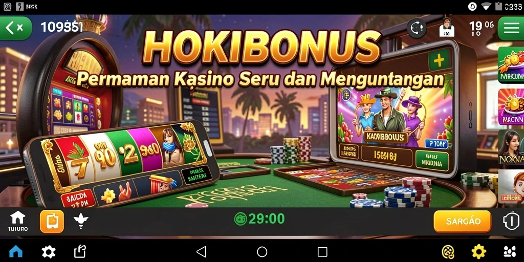 Tampilan gameplay HOKIBONUS yang menawan dan menarik.