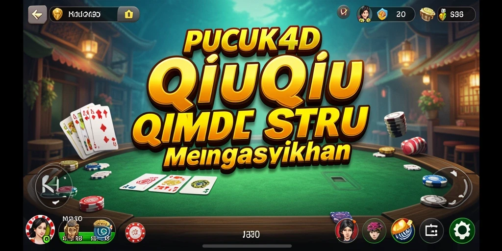 Screenshot gameplay PUCUK4D yang menampilkan keseruan QiuQiu.