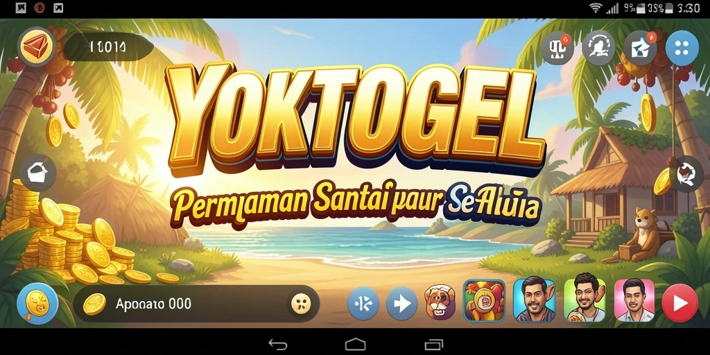 Tampilan bermain YOKTOGEL yang penuh warna dan menyenangkan.